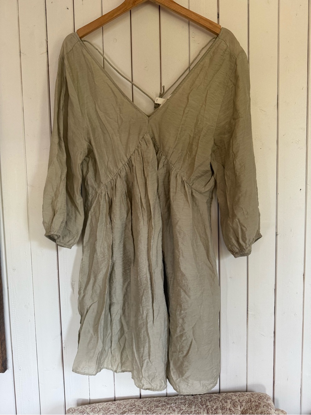 H&M Olive Green Mini Dress